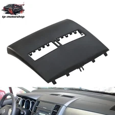 For Nissan Versa 2007-2012 Black Front Upper Top Center Dash Air Vent Trim Bezel