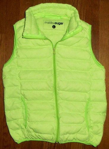 Malibu Sugar girls L large 12-14 neon 