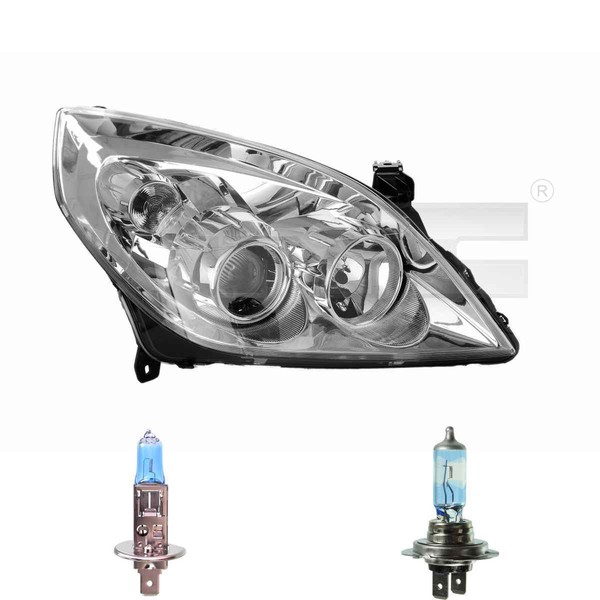 Scheinwerfer Rechts Chrom H1/H7 FüR Opel Vectra C Caravan Signum Inkl. Lampen-image