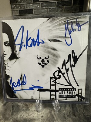 3RD STRIKE - Lost Angel SIGNED AUTOGRAPHED CD Booklet Nu Metal Jim Korthe