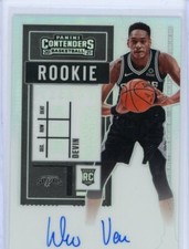 2020-21 Panini Contenders Premium Edition Rookie Ticket Auto #119 Devin Vassell