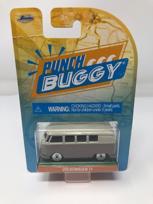 DieCast Jada Punch Buggy Slug Bug 1:64 Scale - Volkswagens T1 Bus [Gray]