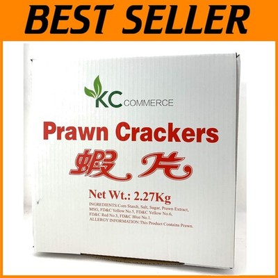 Light & Crispy Shrimp Chips, 80 Ounce Bag, Asian Cuisine