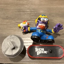 boog rogers booger tech deck dude spin masters with trash can RARE 2008