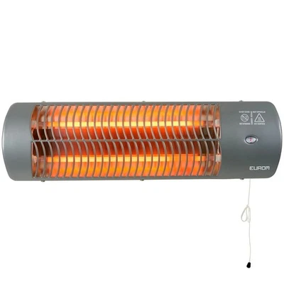 EUROM Elektrischer Badezimmerheizstrahler 1200W, Badheizer