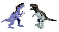 Animal Planet Tyrannosaurus Rex Dinosaur Multi-Color Action Figures Lot Of 2