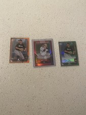 2015 Bowman Draft orange /25 #61 Brett Lilek /99 Chrome auto EEE /25 red Panini