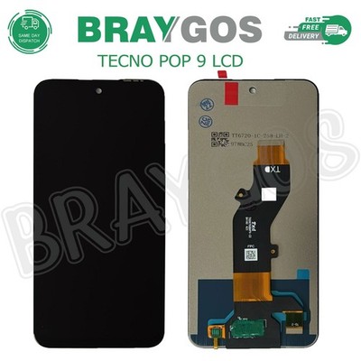 Ersatz für Tecno Pop 9 4G KL4h LCD Touchscreen Digitizer Display Baugruppe