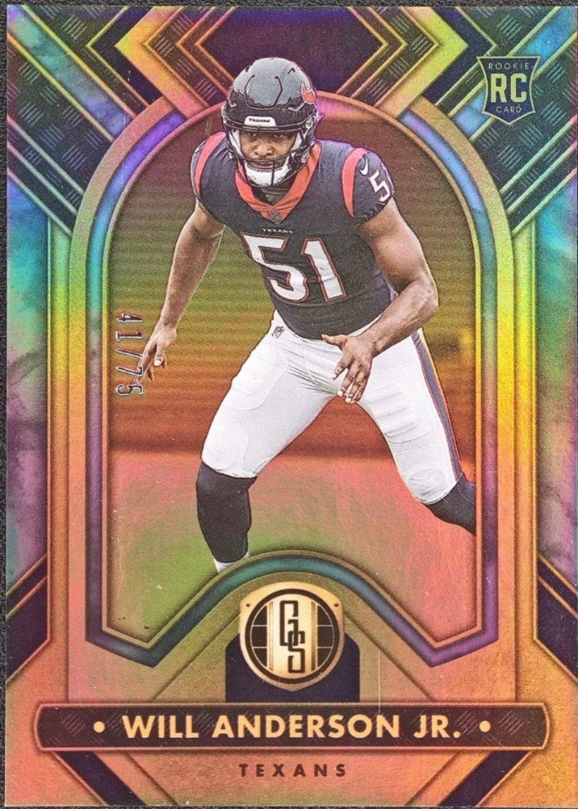 Will Anderson Panini Gold Standard #196 Platinum