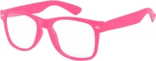 Kids Clear Lens Colored Glasses - UV Protection - Child Size