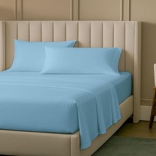 RV Three Quarter Set, 4 Piece Microfiber Sheets, 8 12 Inch Deep Pocket, Fits ...