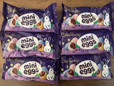 6x Cadbury Mini Eggs Milk Chocolate 8oz - 6 Pack 05/2026 Exp!