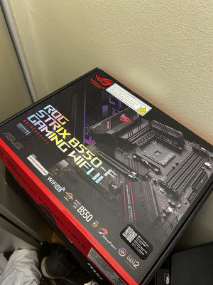 ASUS ROG Strix B550-F Gaming WiFi AM4 ATX DDR4 WiFi 6E PCIe 4.0 M.2