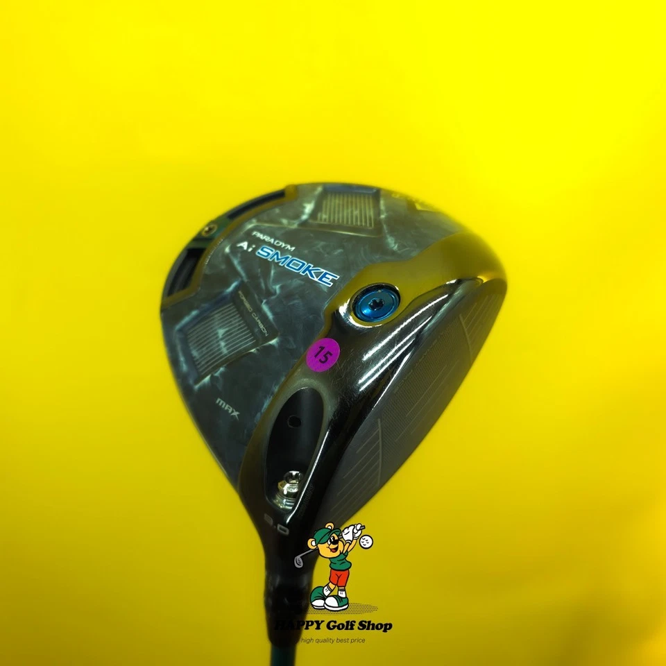 Callaway Paradym Ai Smoke Max Driver Head Only 9.0° | Forged Titanium | Mint - Image 4 of 4