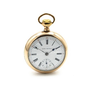1904 Seth Thomas 17j Grade 182 Special Model 5 18s Pocket Watch #WB6098 3