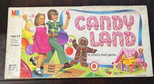 Milton Bradley Candy Land a Child's First Game, Vintage 1978 Edition