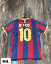 Vintage Nike Barcelona 10/11 Messi #10 Home Jersey (M/L)