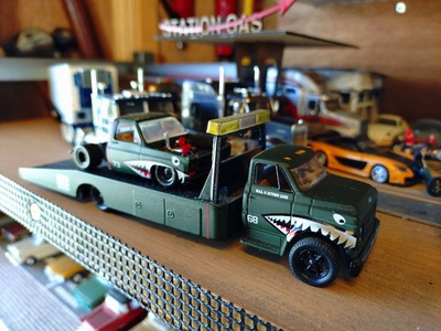 #ad M2 shark mouse mini car set with trailer #bb6f29 $332.00