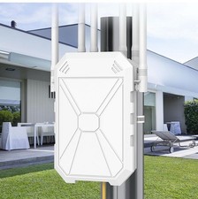 INEAUTO AX3000 WiFi Extender Signal Booster Outdoor WiFi 6 Extender
