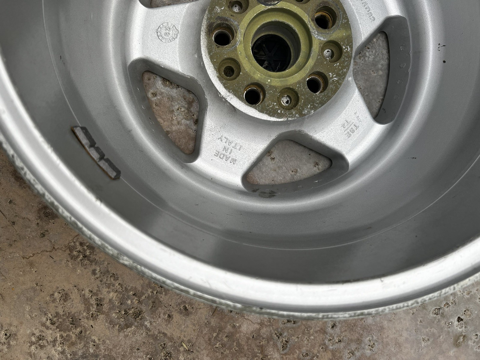 Ferrari Campagnolo 208 308 GT4 GTB GTS Five Spoke Genuine Ferrari Wheel Rim