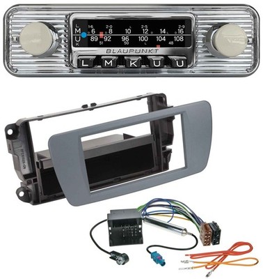 Blaupunkt MP3 Bluetooth USB DAB Autoradio für Seat Ibiza (ab 08) conemaragrau