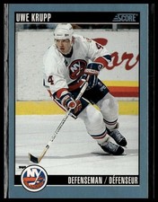 1992-93 Score Canadian #77 Uwe Krupp New York Islanders