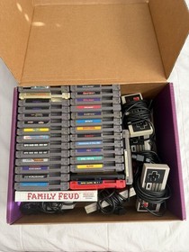 VTG 1985 All Original Nintendo NES W/ 2 consoles & 179 Games Bundle Lot-Tested🔥