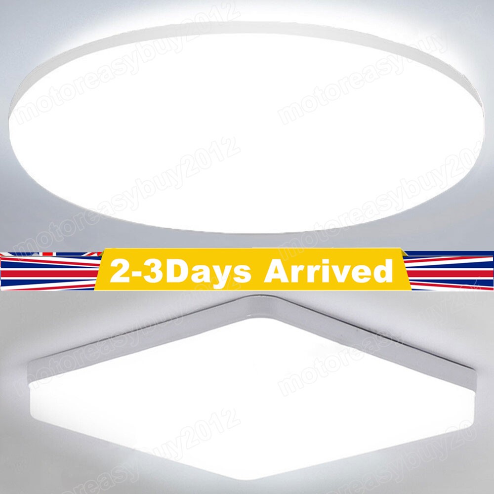 LED CEILING LIGHT PANEL DOWN LIGHTS BATHROOM KITCHEN LIVING ROOM WALL LAMP