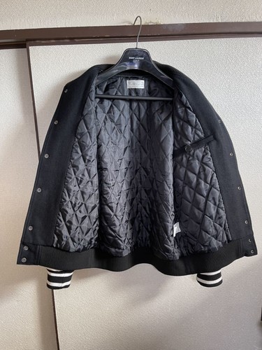 Fcrb F.C Real Bristol Fcseal Sophnet Varsity Jacket Sleeve Leather Stadium Blous - Picture 7 of 10