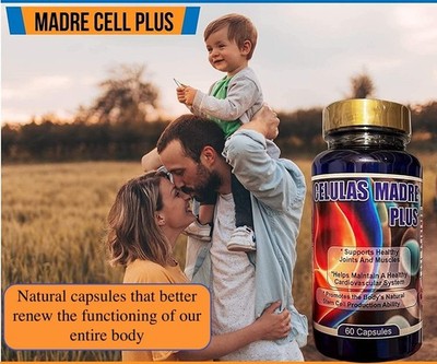 Celulas Madre Plus Supports Joint & Muscles Stem Cell Inmune Control 60 Capsules