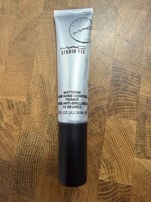 MAC Studio Fix Mattifine 12HR Shine-Control Primer, Full Size 1oz/30mL, NIB