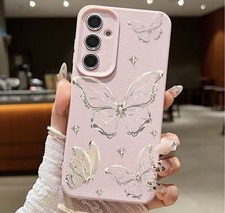 Cute Butterfly Phone Case For Samsung Galaxy S26 Ultra S25 S24 S23 S22 S21