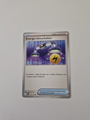 Energie-Umschalter 115/132 Normal Mega Entwicklung Pokemon Karte Deutsch NM