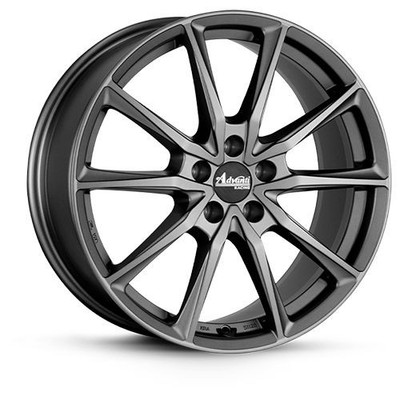 1x OXXO WHEELS CENTURIO DARK matt gunmetal 8.0Jx18 5x100 ET40