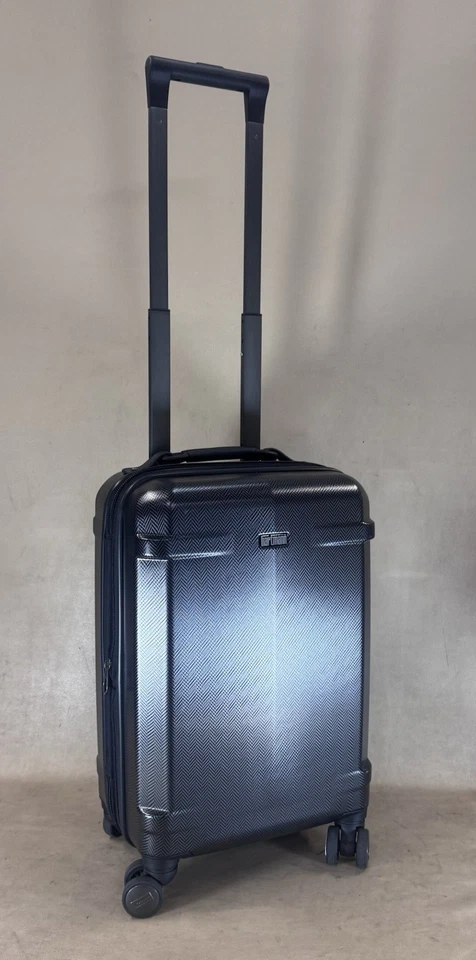 HARTMANN CENTURY DELUXE 20" CARRY ON SPINNER Expandable GUNMETAL BLACK Suitcase - Image 3 of 4