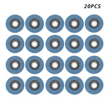 LABLT Ceramic Flap Disc 60 Grit 4.5"&times;7/8" T29 Sanding Disc 20PCS for Grinding