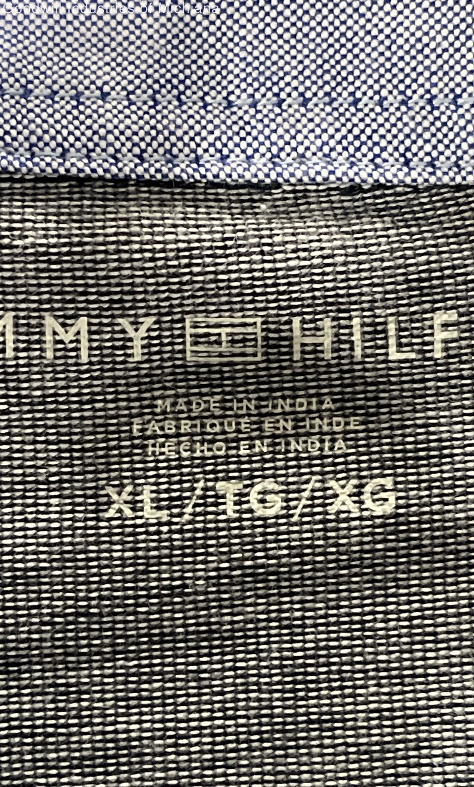 Tommy Hilfiger Men's Gray Polo Shirt Sz XL thumbnail 3