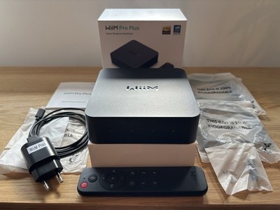 WiiM Pro Plus Streamer, wie neu, OVP