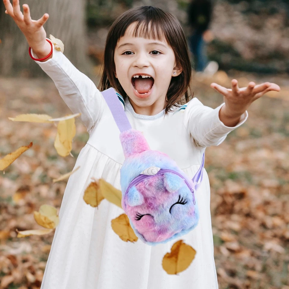  Sac à main licorne, sac à bandoulière mignon, sac à bandoulière pour enfants, - Photo 3/4