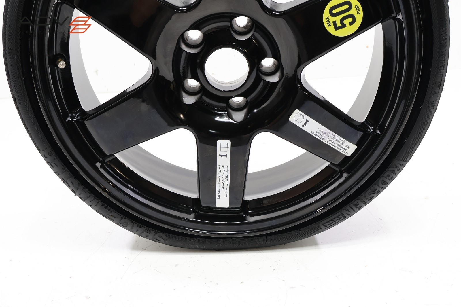 2014-2016 MASERATI GHIBLI SPARE WHEEL VREDESTEIN SPACE MASTER 175/55 R18 95P OEM