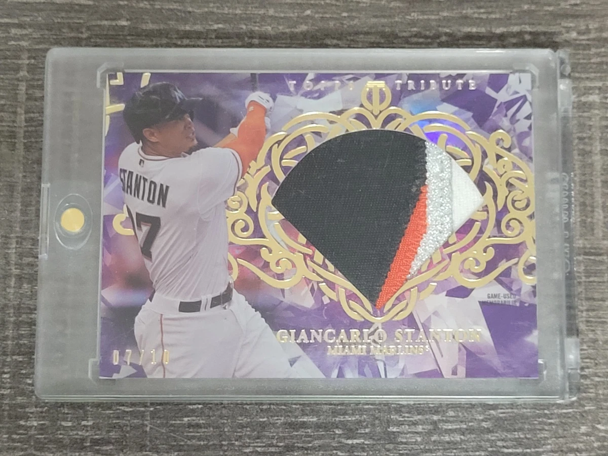Topps Giancarlo Stanton Baseball 2015 Season Sports Trading Cards