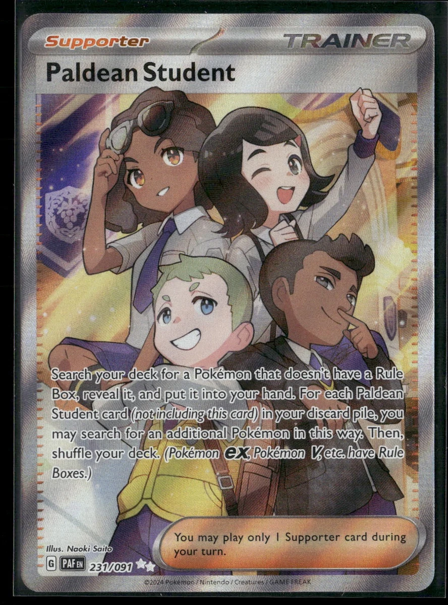 paldean student pokemon card price Paldean Student Pokémon TCG Cards for sale