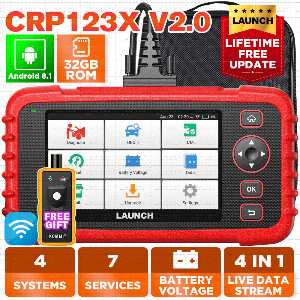 2024 LAUNCH CRP123X V2.0 Car OBD2 Scanner Diagnostic Reset 2024 LAUNCH CRP123X V2.0 Car OBD2 Scanner Diagnostic Reset