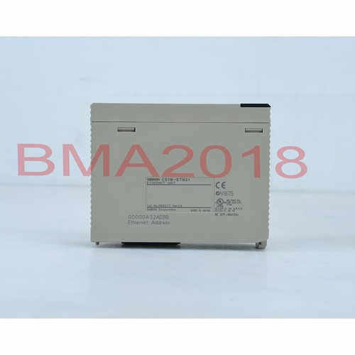 Module Ethernet Omron CS1W-ETN21 Pour Automate PLC CS1 - Interface Réseau Industrielle Neuve - Fabriqué Au Japon