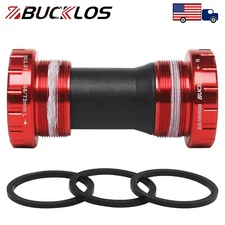 Hollowtech II 68/73mm Threaded Bottom Bracket MTB Road Bike Crank BB Bearing Red