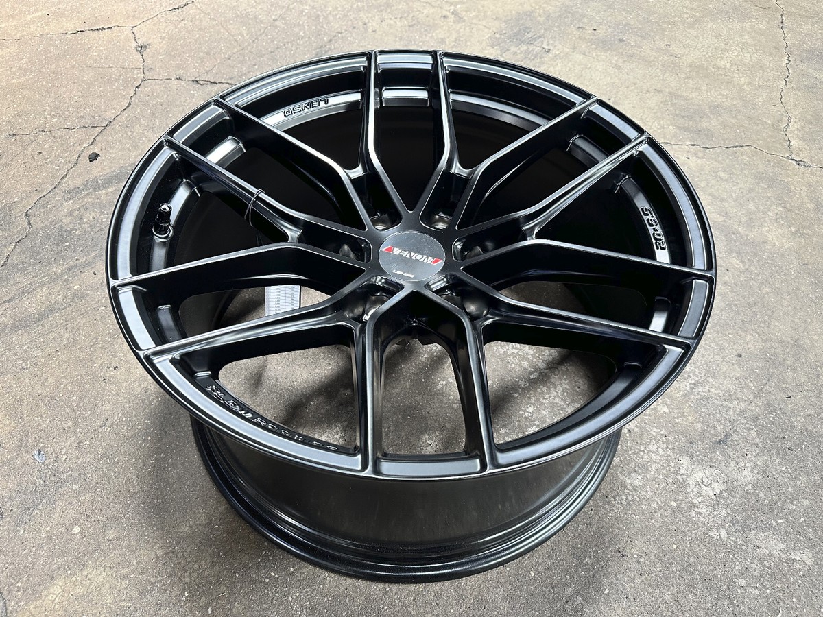 New 20x9.5J Lenso Venom VT3 BLACK (4 wheel) 6x139.7 Tacoma FJ