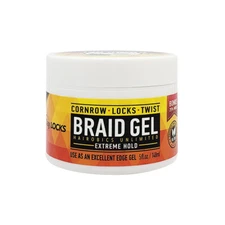 All Day Locks Braid Gel Extreme Hold 5oz [Plus Bonus 25%] "Free Shipping"