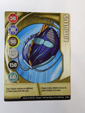 Limulus 9/48b BA204-GA-SM-GBL Bakugan Battle Brawlers Metal Gate Card 2008