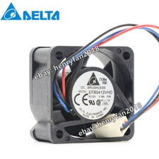 Delta Fan EFB0412VHD DC12V 0.18A 40 40 20MM 3pin Server Cooling Fan Ball Bearing