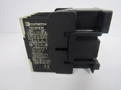 SHAMROCK CONTROLS TC1D1801 CONTACTOR - Picture 3 of 6